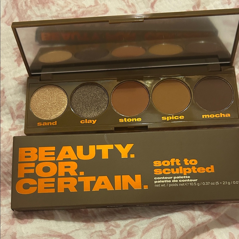 Beauty.For.Certain. Soft To Sculpted Contour Palette NIB